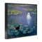 Stupell Industries Water Lilies with Ghost & Kitty Framed Giclee, design by Arlington Prints
